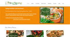 Desktop Screenshot of menuplanningcentral.com